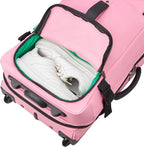 United Colors of Benetton Now Two Wheeled Rolling Duffel Bag - Image 10