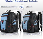 Z-MGKISS 18.4"-19" Extra Large Laptop Backpack, Water-Resistant Gaming Laptop - Image 2