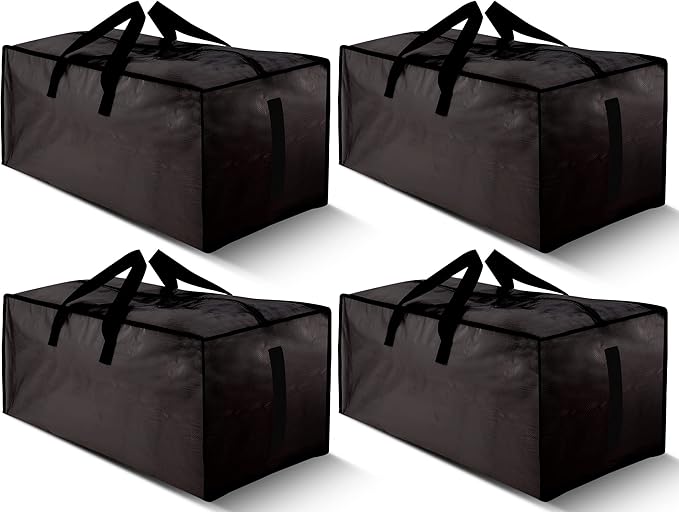 4 Pack Large Strong Moving Bags by HOMESURE