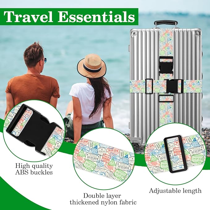 Luggage Straps for Suitcases TSA Approved, Luggage Identifiers for Suitcase - Image 3