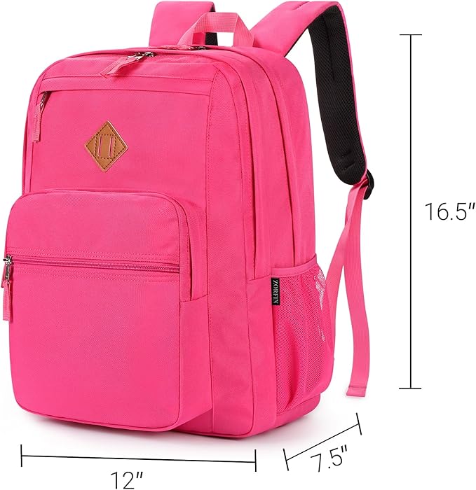 ZORFIN 26L Backpack for College, and Travel: Water Resistant Bookbag - Image 3