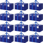 12 Pack Extra Heavy Duty Large Moving Bags by Fygrip