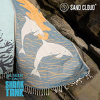 Sand Cloud Oversized Turkish Beach Towel - Image 2