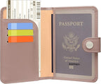 ZOPPEN Passport Holder Women, Passport Cover Travel Wallet Rfid Blocking - Image 2