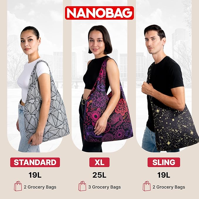 Nanobag Ultra-Lightweight Foldable Tote - Image 9