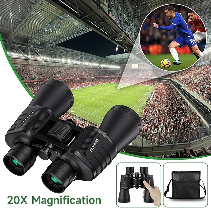 20x50 High Powered Binoculars for Adults, Waterproof Compact Binoculars - Image 8