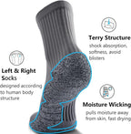 CWVLC Cushioned Compression Sport Quarter Socks - Image 4
