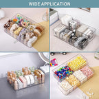 Yesesion Clear Plastic Cable Organizer Box - Image 5