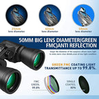 UncleHu 20x50 High Power Binoculars - Image 4