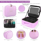 MOMIRA Travel Makeup Bag Cosmetic Bag Makeup Organizer Bag - Image 3