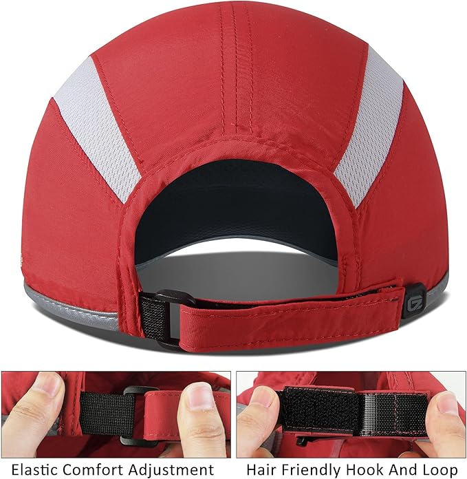 GADIEMKENSD Reflective Folding Outdoor Hat Unstructured Design UPF 50+ Sun - Image 3