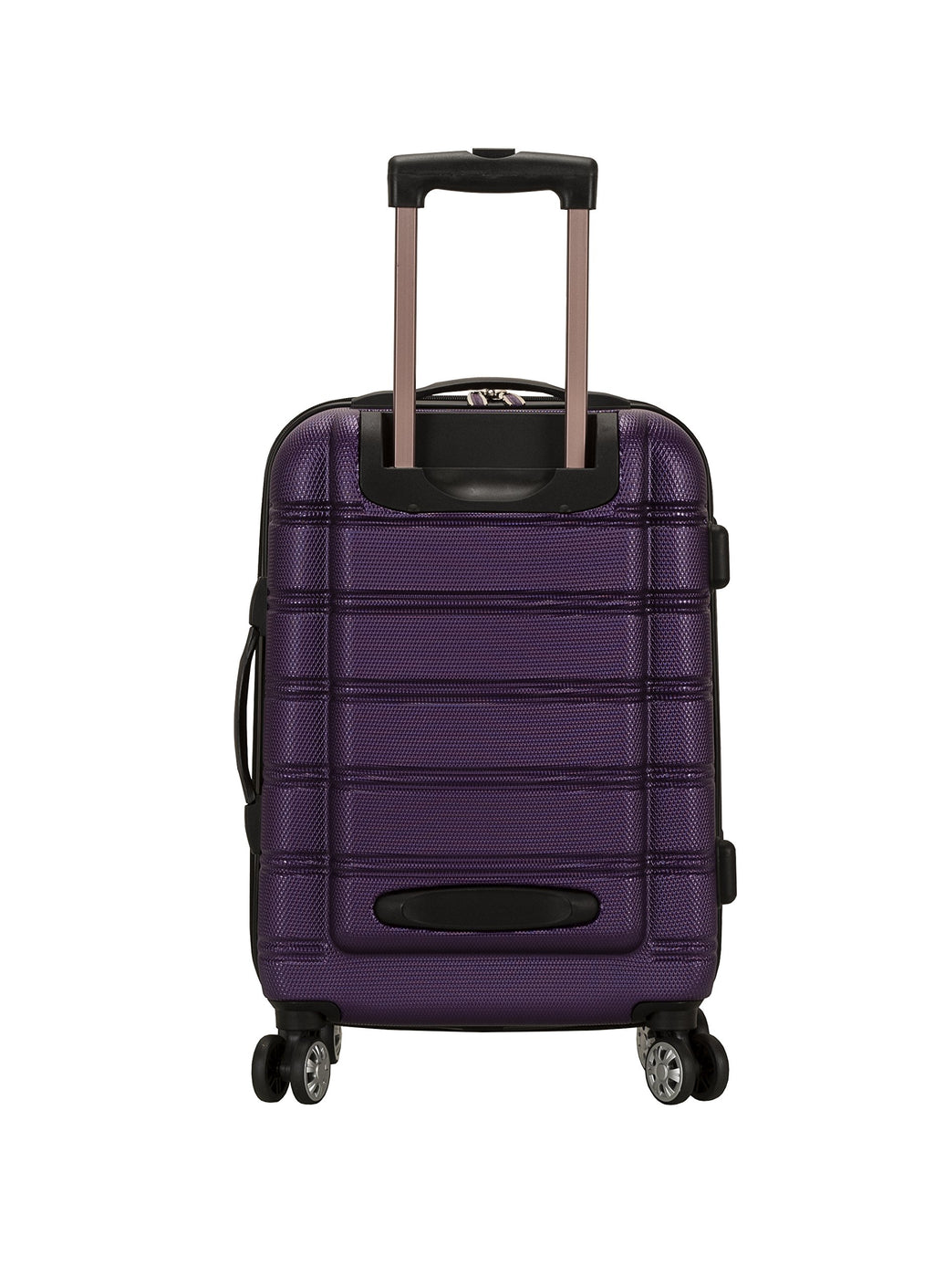 Melbourne Hardside 2 Piece Expandable Spinner Wheel Luggage Set (Purple / 2 Piece (20"/28"))
