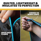 Wise Owl Outfitters Outdoor Camping Blanket – Lightweight Packable Puffy Quilt - Image 3
