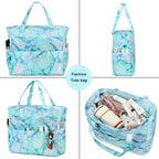 LEDAOU Beach Bag Waterproof Sandproof Women Tote Bag Pool Bag - Image 4