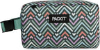 PackIt Freezable Snack Box, Diamond Chevron, Built by PackIt