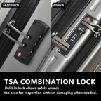 TydeCkare 2pcs 20/28" Luggage Set Lightweight HardShell, Only 20 Inch Carry On - Image 4