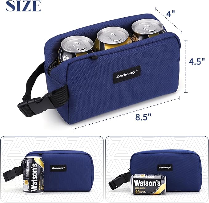 Cerbonny Small Cooler Bag Freezable Lunch Bag - Image 3