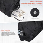 WITZMAN Foldable Duffle Bag for Travel 65L Lightweight Packable Duffel Bag - Image 5