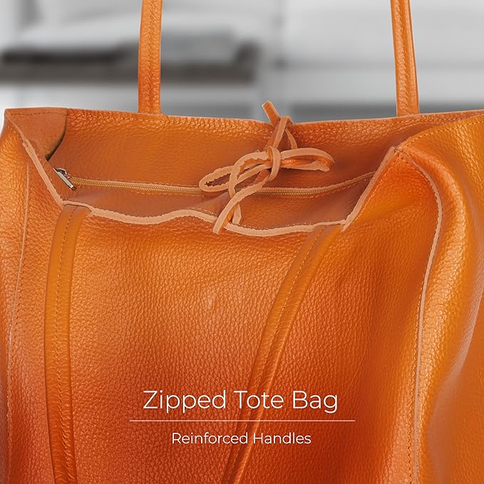 Italian Calf Leather Tote for Women - Image 3