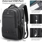 DUSLANG 17 Inch Laptop Backpack - Image 4