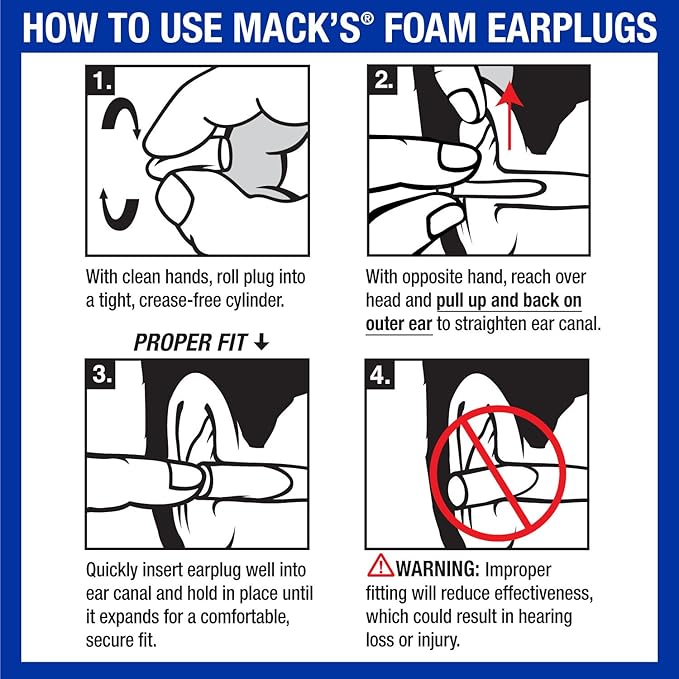 Mack’s Slim Fit Soft Foam Earplugs, 7 Pair - Image 8