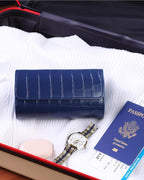 MR.OKAY 2 Watch Travel Case- Classic Leather Watch Case - Image 8