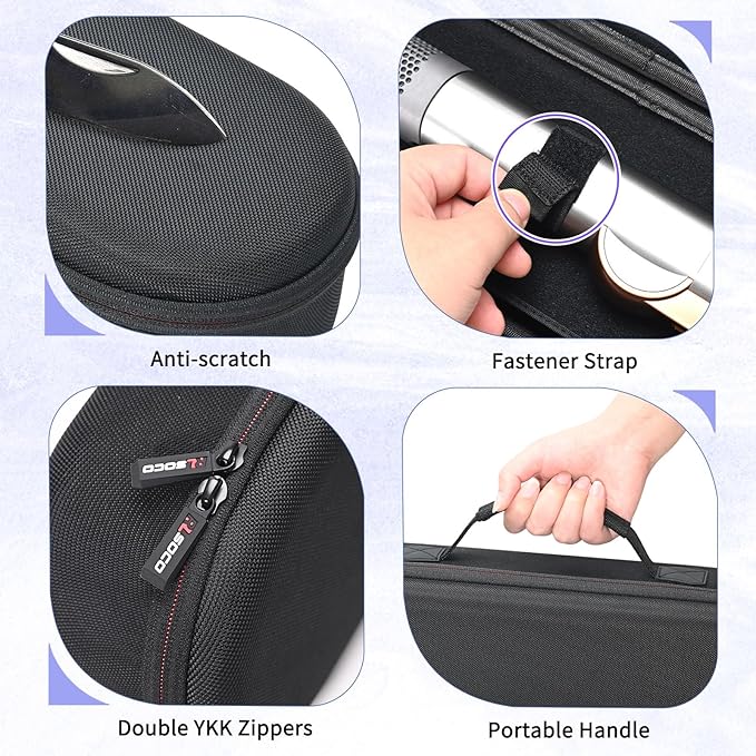 RLSOCO Travel Case for Dyson Airstrait Straightener/Corrale Hair Straightener