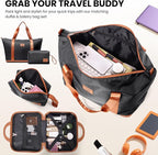 Hoteel 4 Piece Luggage Set Carry on ABS+PC Hard Shell Suitcase - Image 5
