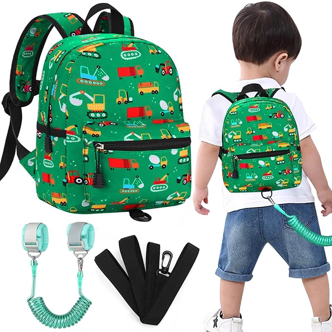 Accmor Toddler Backpack with Leash, Cute Baby Backpack with Anti Lost Wrist Link by Accmor