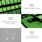 Electronics Organizer Travel Case, Electronic Accessories Storage Bag, Portable - Image 3