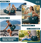 Travel Duffel Bag, Sports Tote Gym Bag, Shoulder Weekender Overnight Bag - Image 7