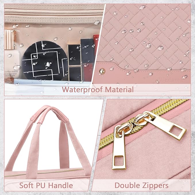 Wedama Toiletry Bag for Women, Hanging Travel Toiletry Bag - Image 6