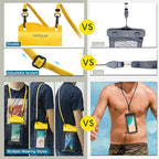 Large Waterproof Phone Pouch 2 Pack, IPX8 Waterproof Cell Phone Case Dry Bag - Image 5