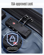LIGHT FLIGHT Carry On Luggage 22x14x9 Airline Approved, Carry On Suitcases - Image 7