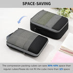 BAGAIL 4 Set/6 Set/8 Set Compression Packing Cubes Travel Accessories - Image 4