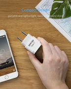 BESTEK European Travel Plug, Grounded Universal Power Plug - Image 2