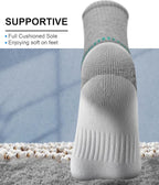 BULLIANT Compression Socks for Men 6Pairs, Athletic Crew Socks Cushioned For - Image 3
