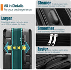 Hoteel Luggage Sets 3 Piece, ABS+PC Hard Shell Expandable Suitcases - Image 8