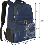 MATEIN Cooler Backpack, 26 Cans Insulated Lunch Backpack - Image 8