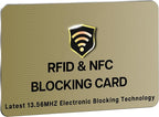 SaiTech IT RFID Cards One Card Protects Entire Wallet Purse by SaiTechIT
