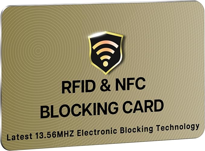 SaiTech IT RFID Cards, 5 Pack One Card Protects Entire Wallet Purse - Image 9