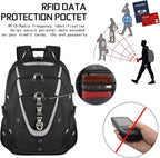 18.4 Laptop Backpack for Men, 55L-60L Extra Large Gaming Laptops Backpack - Image 7
