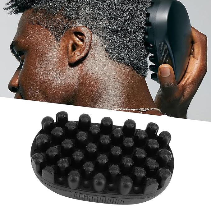 Rubber Curling Hair Brush : Twist King Sponge for Afro Hair, Ideal Durable Washable Sponges Curls Tool (Small Tooth)