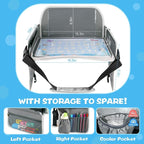 MENZOKE Kids Travel Tray Car Seat Tray - Image 4