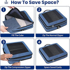 8 Set/6 Set/4 Set Compression Packing Cubes - Image 4