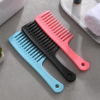 Wide Tooth comb, Large Detangling Comb for Women and Men, Durable Styling Brush for Curly, Long, Wet Hair Types - Professional Hair Care.