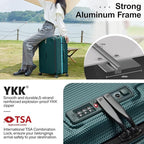 Hanke Multifunctional 26 Inch Hard Shell Suitcases - Image 7