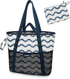 Beach Bag with Zipper by PASMAN