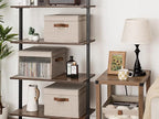 StorageWorks Storage Bins with Lid and Clear Window, Fabric Storage Boxes with - Image 6