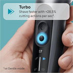 Braun Electric Shaver for Men, Series 7 7120s, Wet & Dry Shave, Turbo & Gentle - Image 4